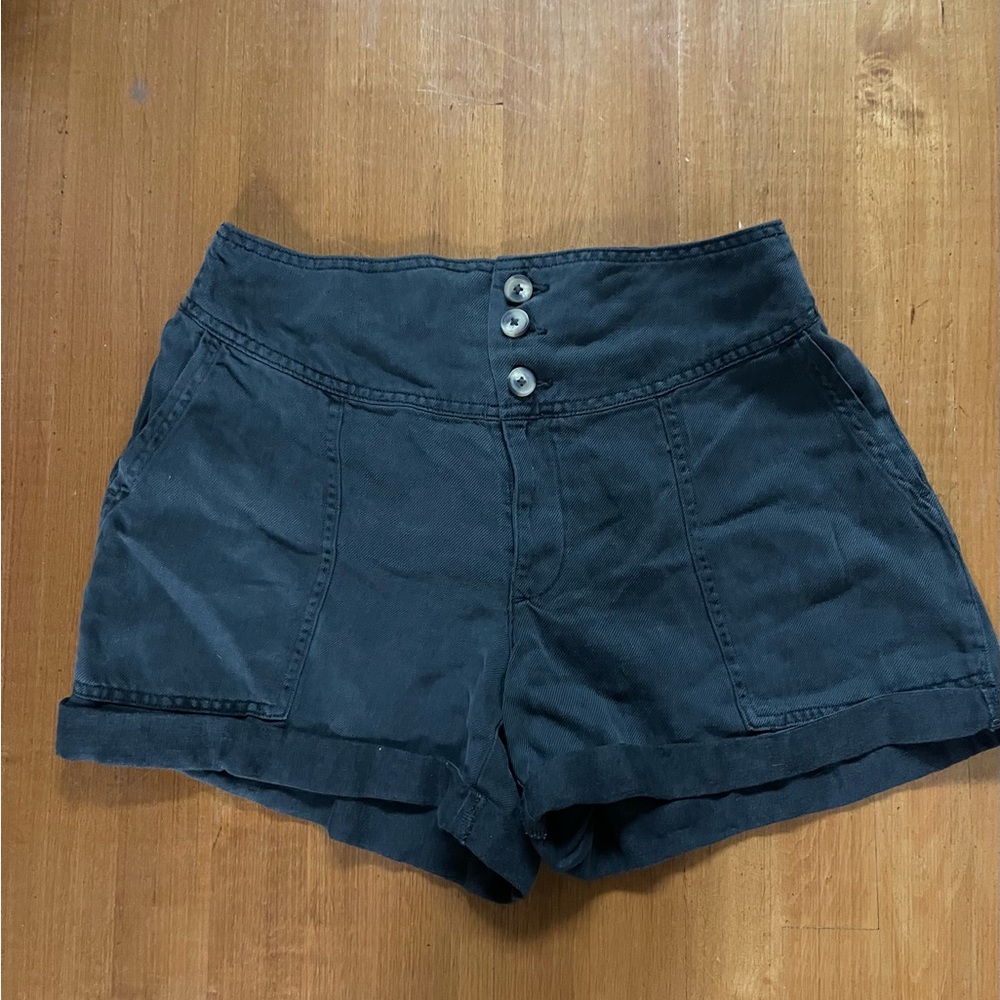 aerie button up shorts